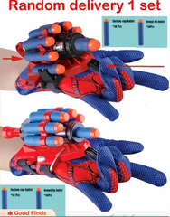 Random Spider Cosplay Launcher Glove Set: Fun Toy- Wrist Launcher Included!