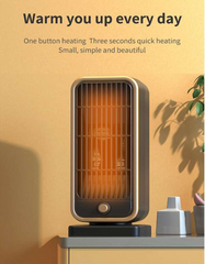 Smart Space Heater Portable Electric Heater 500W PTC Ceramic Home Warmer