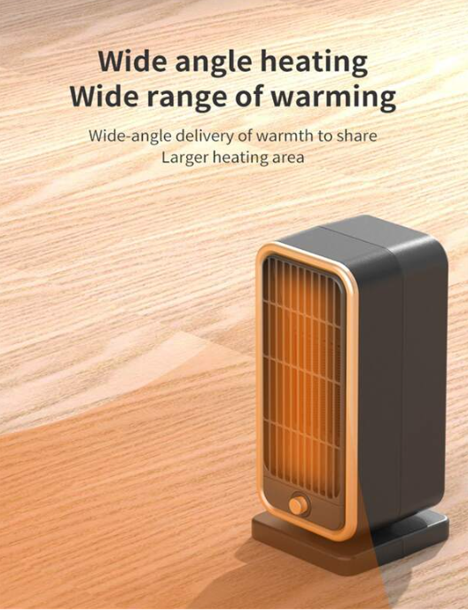 Smart Space Heater Portable Electric Heater 500W PTC Ceramic Home Warmer