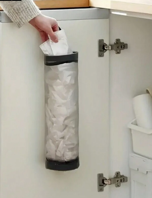 Kitchen Plastic Bag Dispenser, Garbage Storage Bag Holder, Garbage Bag Storage Dispenser