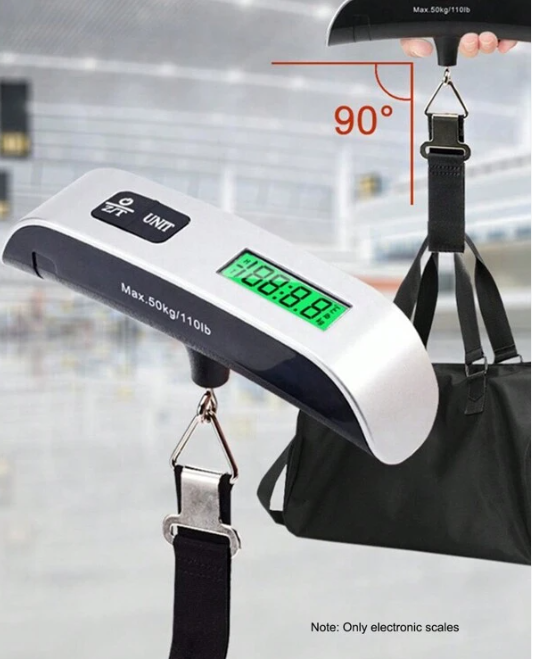 Portable Electronic Scale with Backlit Digital LCD Display