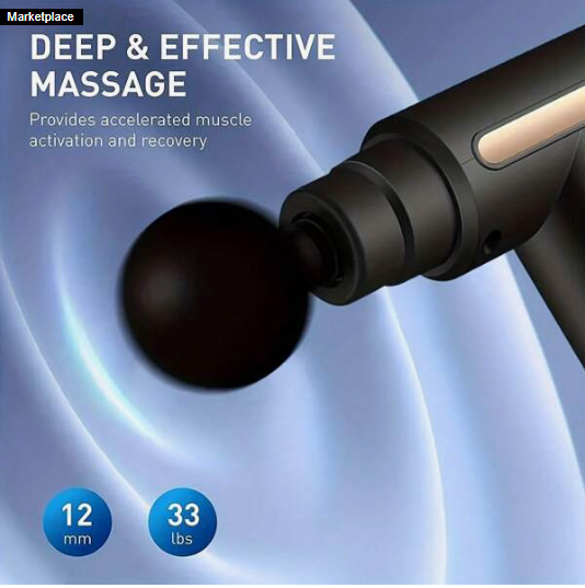 Massage Gun, Deep Tissue Muscle Handheld Percussion Massager